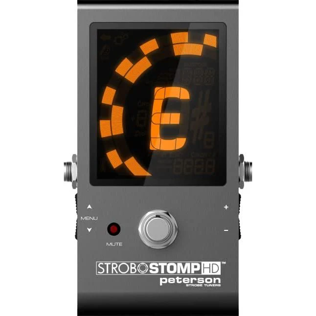 Peterson Tuners SS-HD StroboStomp Bundle HD Guitar & Bass Pedal w/ 12x Picks & Liquid Audio Polishing Cloth True Strobe 0.1 Cent Accuracy - Image 9