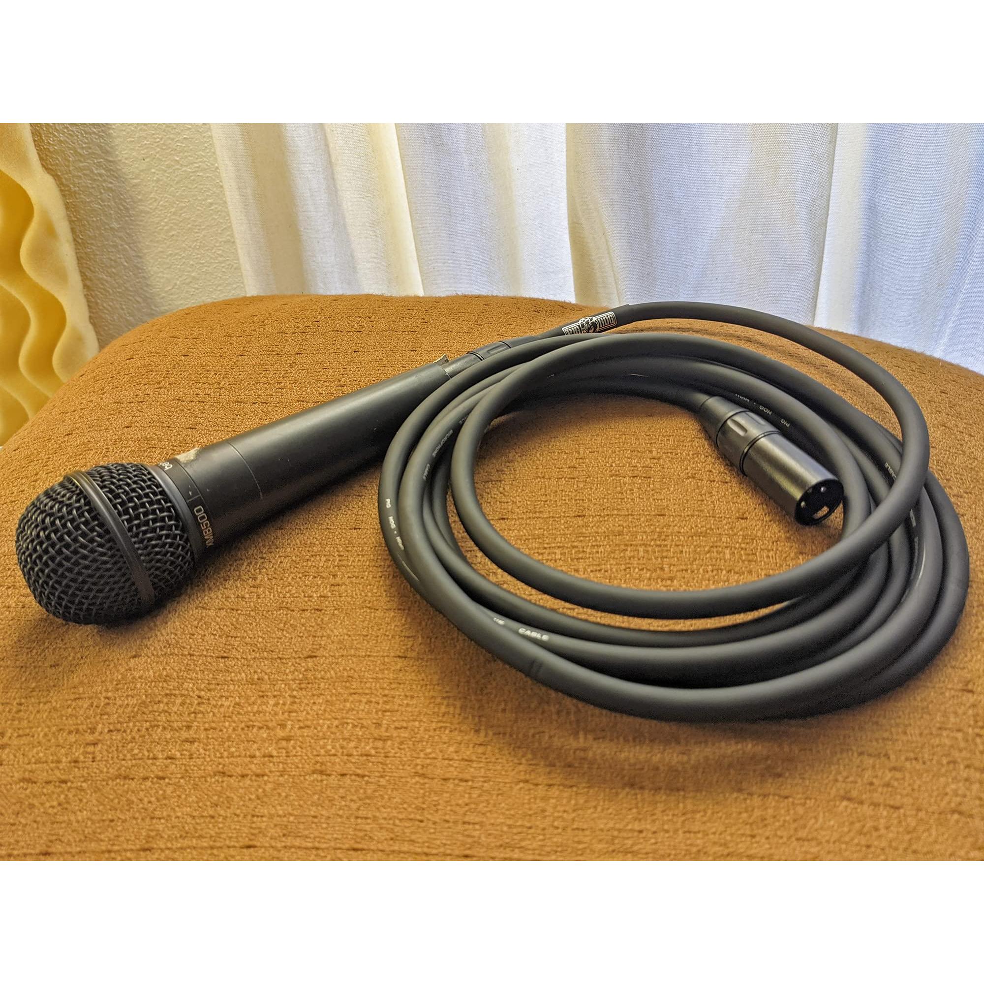 Pig Hog PHM20BKW Black/White Woven High Performance XLR Microphone Cable - Image 8