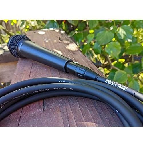 Pig Hog PHM3 8mm Tour Grade Mic Cable, XLR 3ft - 2-pack, Speaker - Image 3