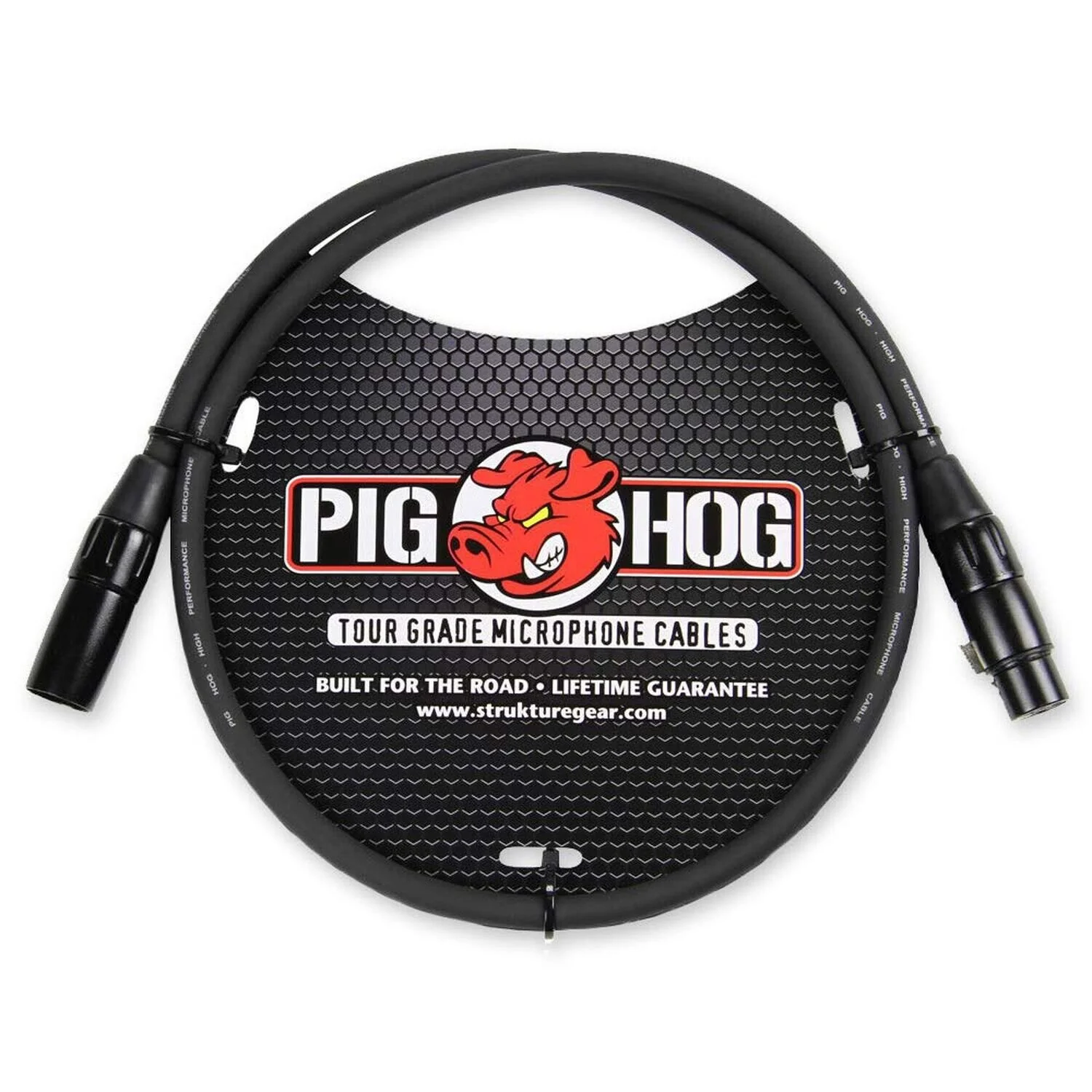 Pig Hog PHM3 8mm Tour Grade Mic Cable, XLR 3ft - 6-Pack - Image 2