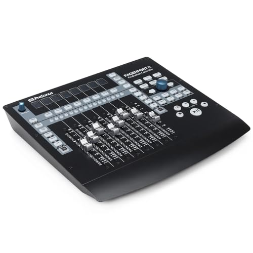 Pre Sonus FaderPort™ 8: 8-channel Mix Production Controller Bundle w/ 4-Pack Pig Hog PHM10 8mm Mic Cable and Liquid Audio Polishing Cloth - Image 5