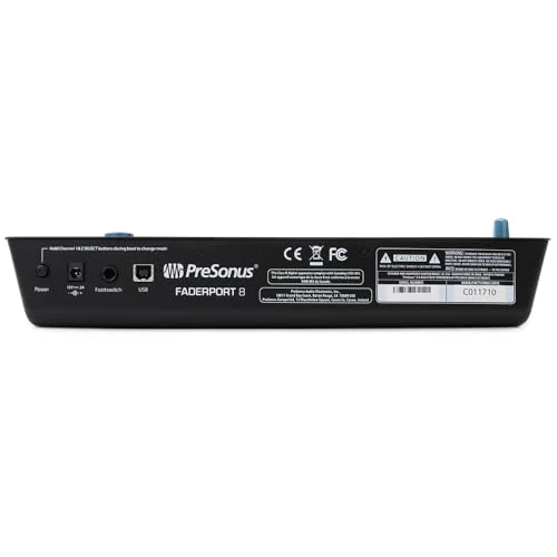 Pre Sonus FaderPort™ 8: 8-channel Mix Production Controller Bundle w/ 4-Pack Pig Hog PHM10 8mm Mic Cable and Liquid Audio Polishing Cloth - Image 6