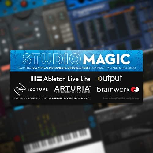 PreSonus AudioBox 96 Studio USB 2.0 Recording Bundle with Interface, Headphones, Microphone and Studio One software - Image 8