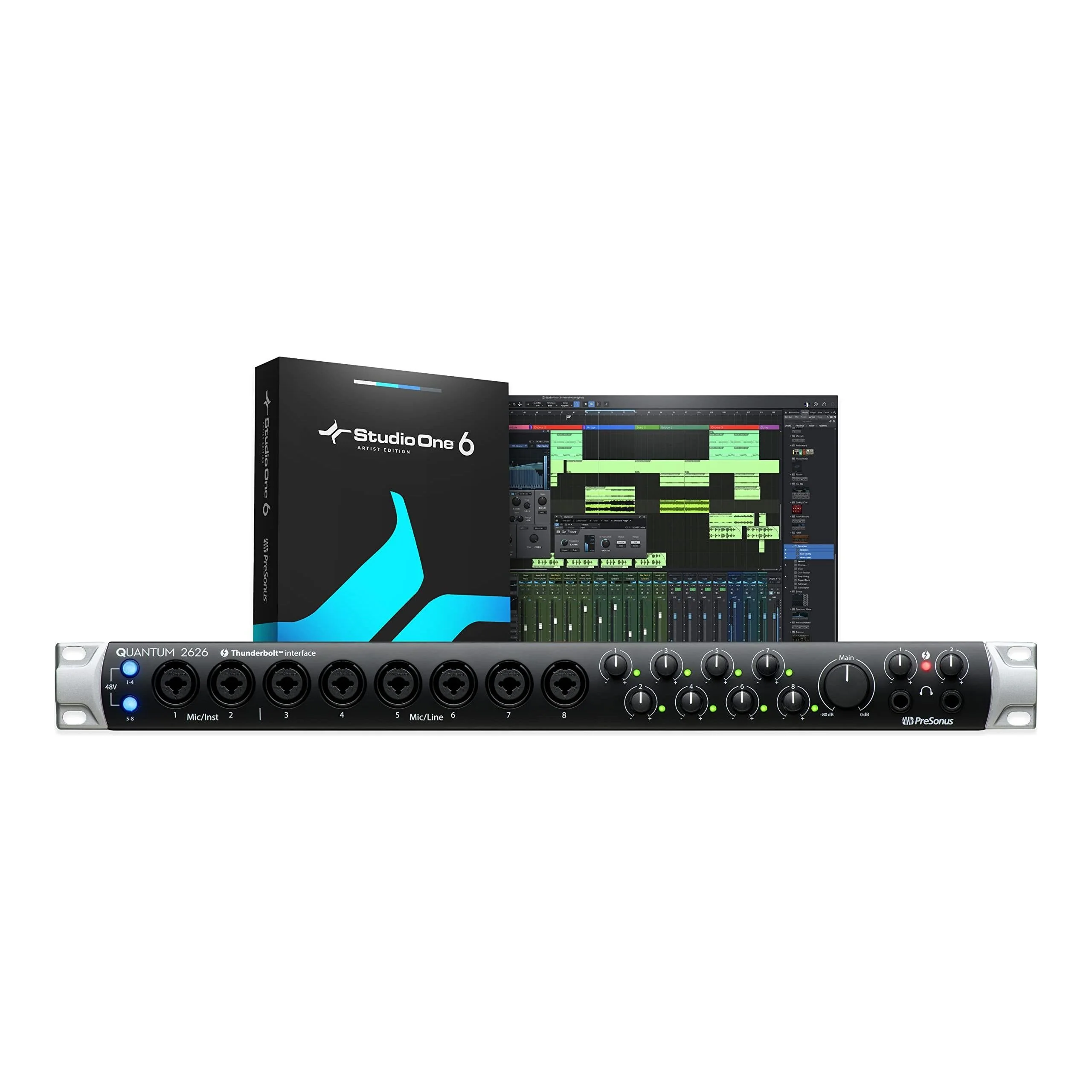 PreSonus Quantum Thunderbolt 2 low-latency Audio Interface - Image 10