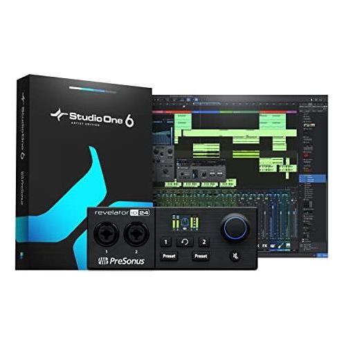 PreSonus Revelator io24 USB-C Compatible Audio Interface with Integrated Loopback Mixer and Effects for Streaming, Podcasting, and More - Image 13