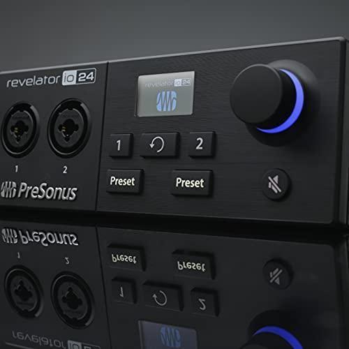 PreSonus Revelator io24 USB-C Compatible Audio Interface with Integrated Loopback Mixer and Effects for Streaming, Podcasting, and More - Image 7