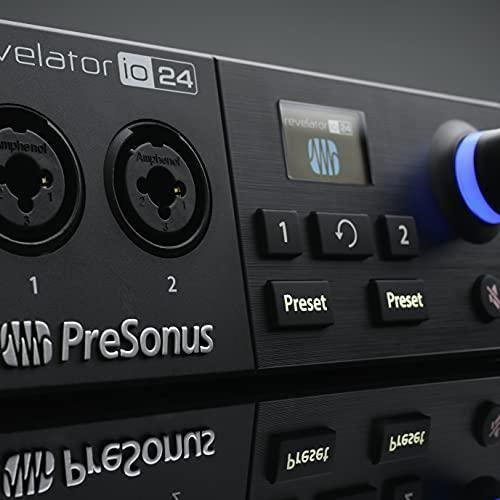 PreSonus Revelator io24 USB-C Compatible Audio Interface with Integrated Loopback Mixer and Effects for Streaming, Podcasting, and More - Image 8