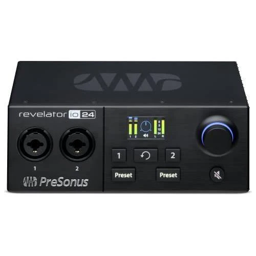 PreSonus Revelator io24 USB-C Compatible Audio Interface with Integrated Loopback Mixer and Effects for Streaming, Podcasting, and More - Image 9