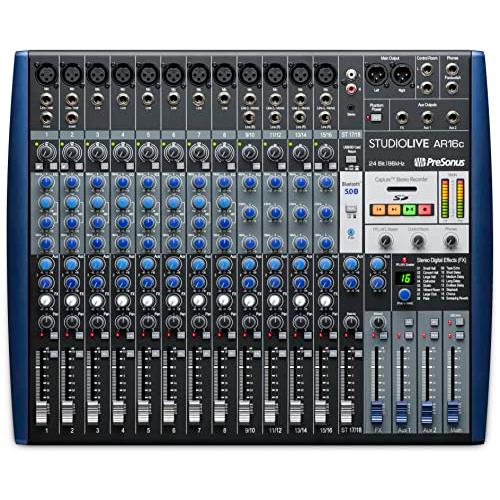 PreSonus StudioLive AR8c 8-Channel USB-C Hybrid Digital/Analog Performance Mixer, Unpowered - Image 11
