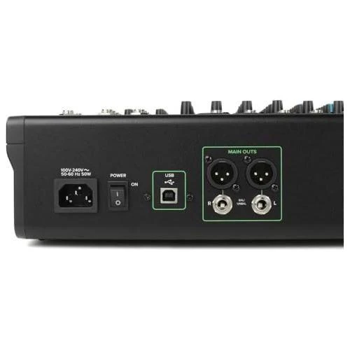 ProFX30v3 30-Channel Professional Analog Mixer with USB Bundle w/Samson Over-Ear Stereo Headphones, Pig Hog 8mm XLR Mic Cable, Liquid Audio Pop Filter and Liquid Audio Polishing Cloth - Image 7