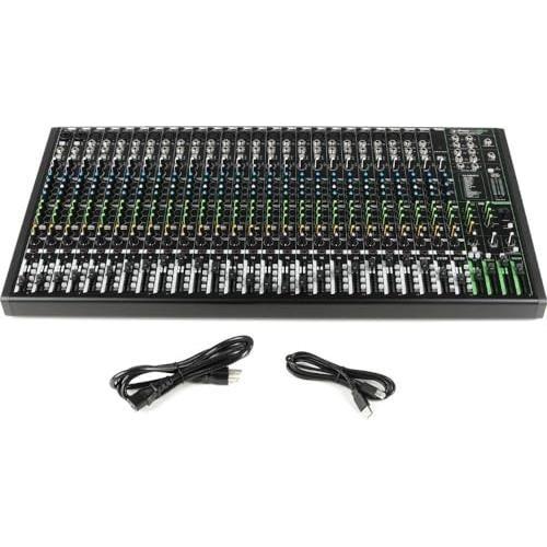 ProFX30v3 30-Channel Professional Analog Mixer with USB Bundle w/Samson Over-Ear Stereo Headphones, Pig Hog 8mm XLR Mic Cable, Liquid Audio Pop Filter and Liquid Audio Polishing Cloth - Image 8