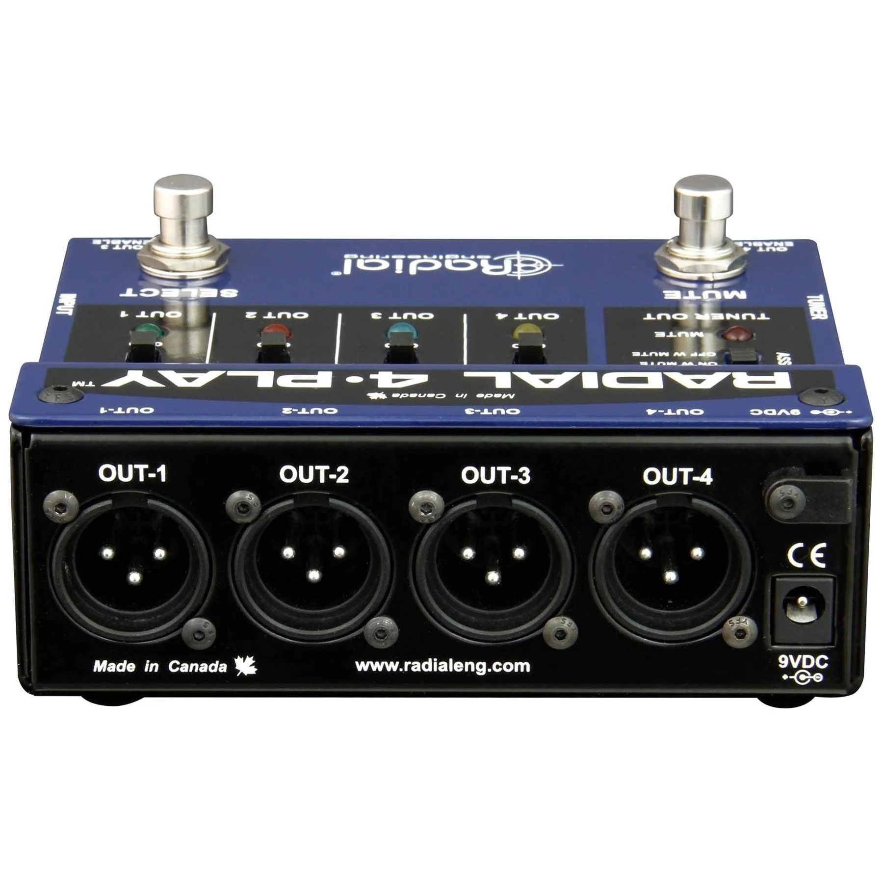 Radial 4-Play 4-Channel Output, Instrument Direct Box - Image 4