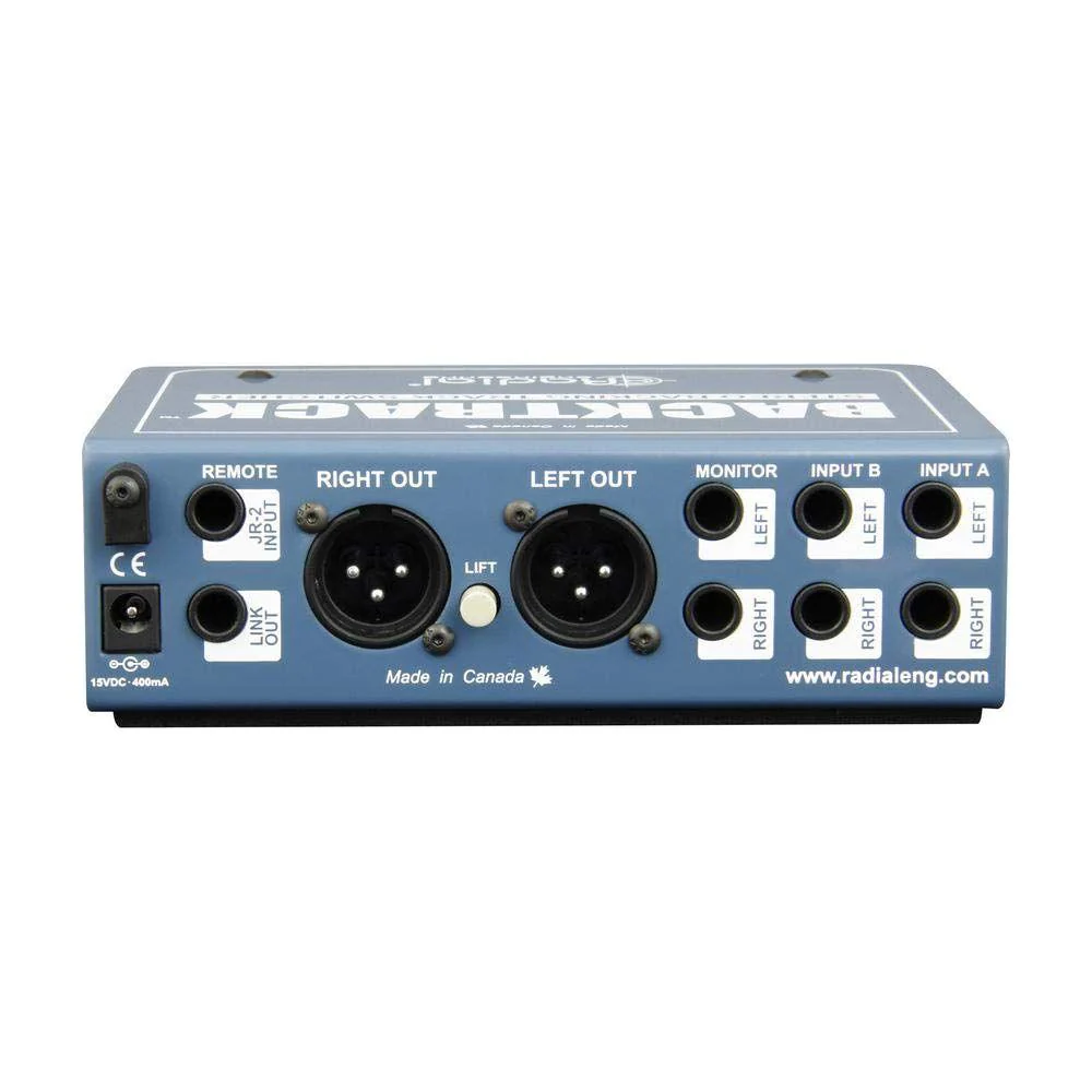 Radial BackTrack 2-Ch Active Direct Box and Audio Switcher - Image 3