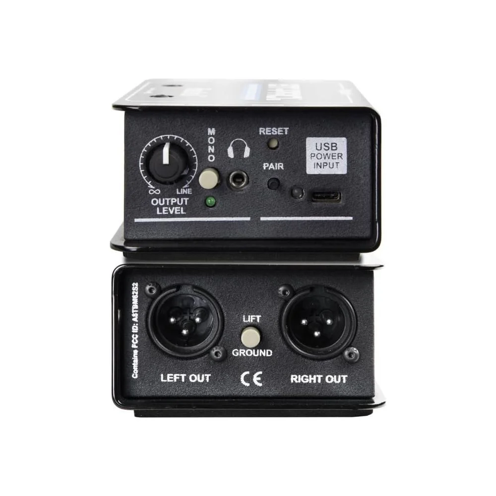 Radial BT-Pro V2 Stereo Bluetooth Direct Box Bundle w/Pig Hog Mic Cable and Liquid Audio Polishing Cloth - Image 3