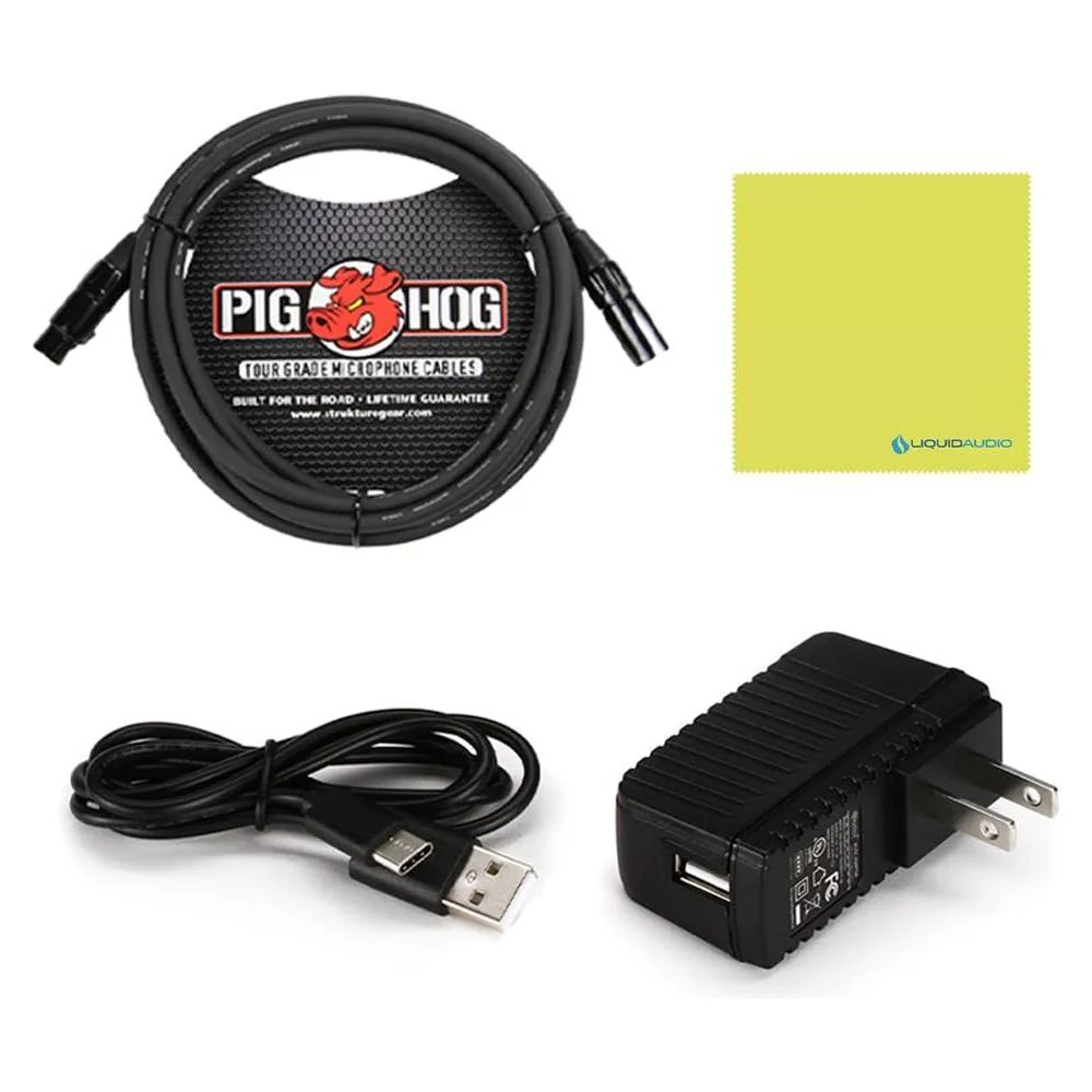 Radial BT-Pro V2 Stereo Bluetooth Direct Box Bundle w/Pig Hog Mic Cable and Liquid Audio Polishing Cloth - Image 5