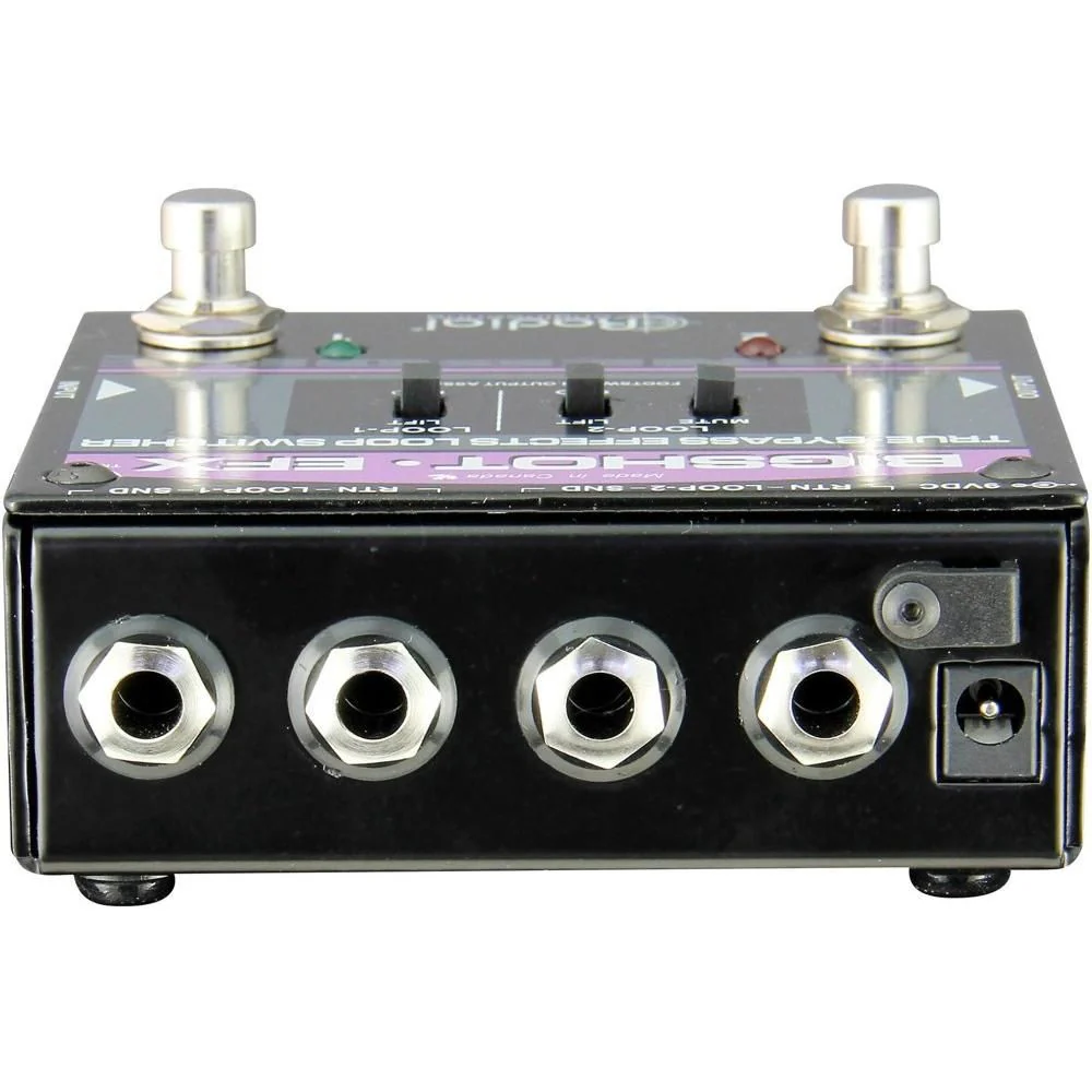 Radial BigShot EFX True Bypass Effects Loop Switcher NEW - Image 2