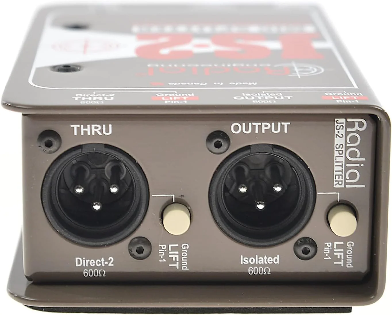 Radial Engineering JS2 Passive Microphone Splitter Direct Box - Image 4