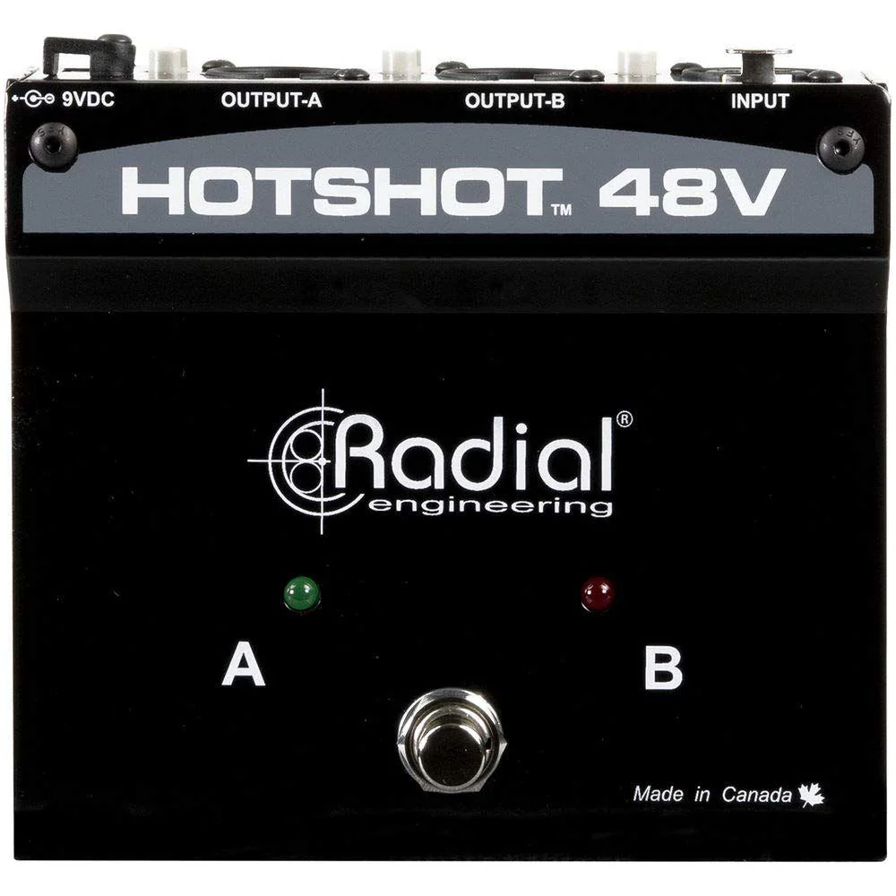 Radial HotShot 48V Condenser Microphone Switcher - Image 2