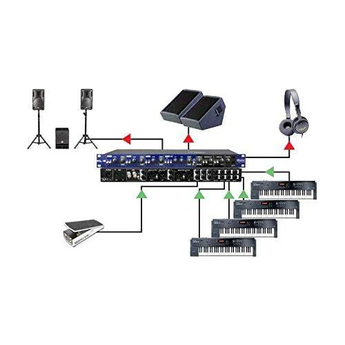 Radial KL-8 Rackmount Keyboard Mixer - Image 3
