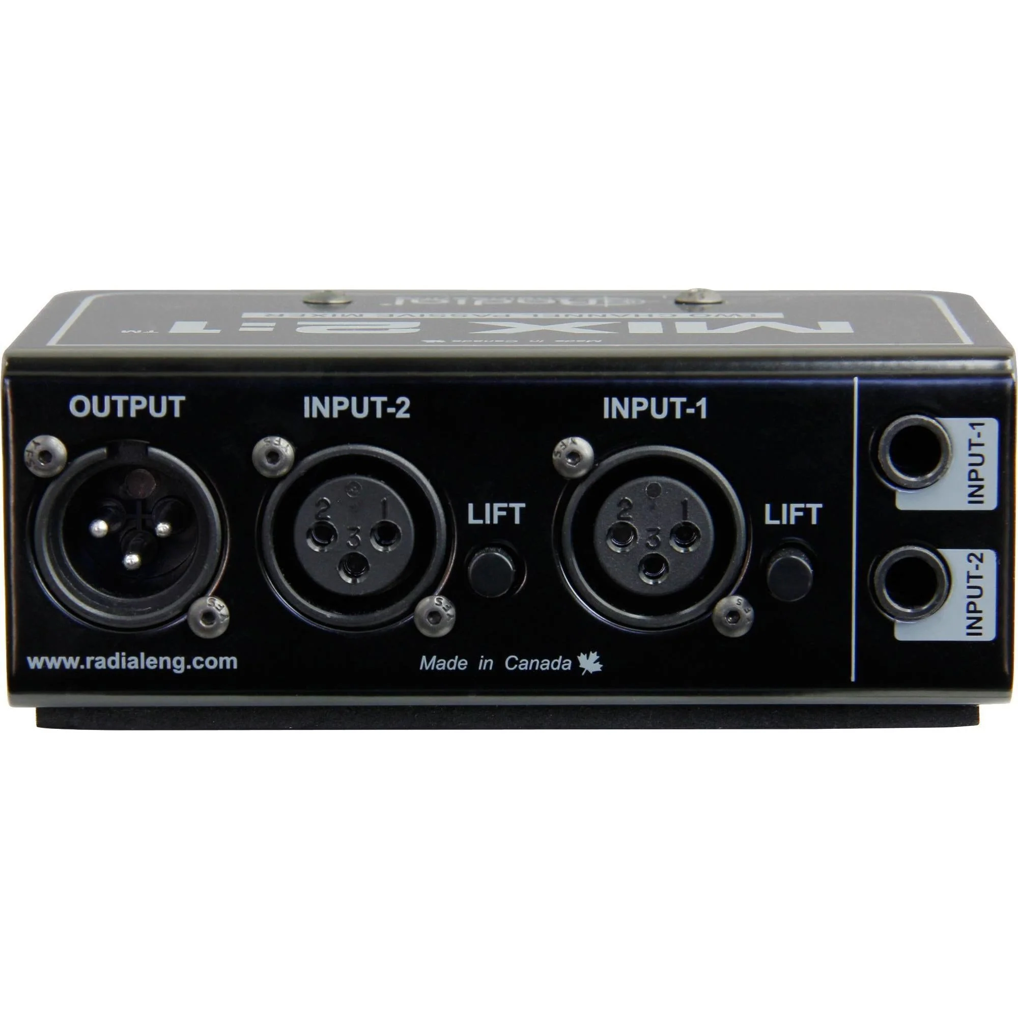 Radial Engineering Mix 2:1 Two Channel Summing Mixer/Audio Combiner - Image 3
