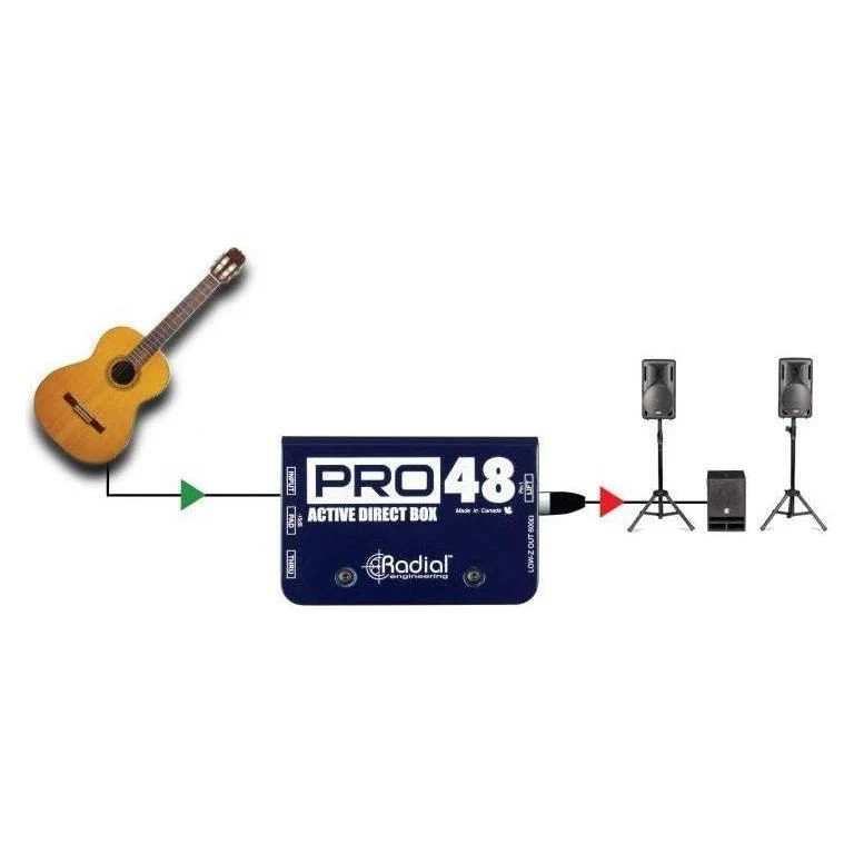 Radial Pro48 Active 48-Volt Compact Direct Box - Image 5