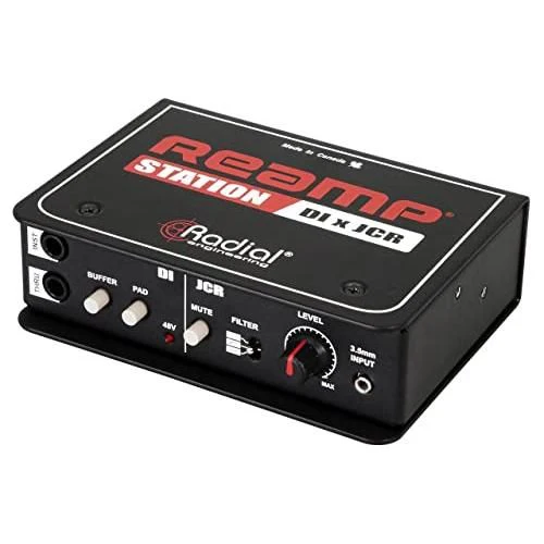 Radial Reamp Station Combo Active Direct Box & Reamp JCR - Image 2
