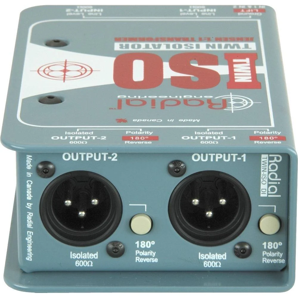 Radial TWIN ISO Passive Line-Level Isolator (Standard) - Image 3