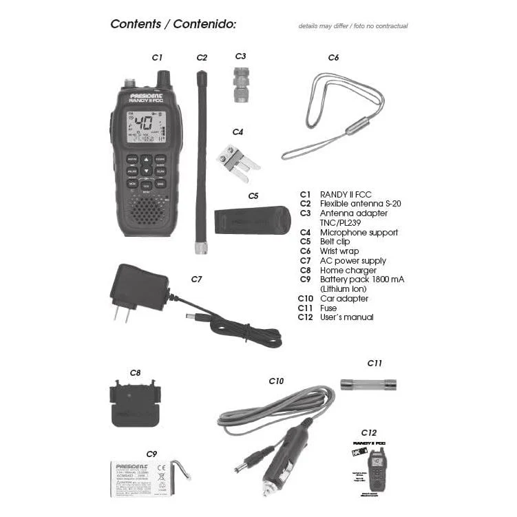 Randy II FCC - First FCC Approved AM/FM Handheld CB Radio - Image 8
