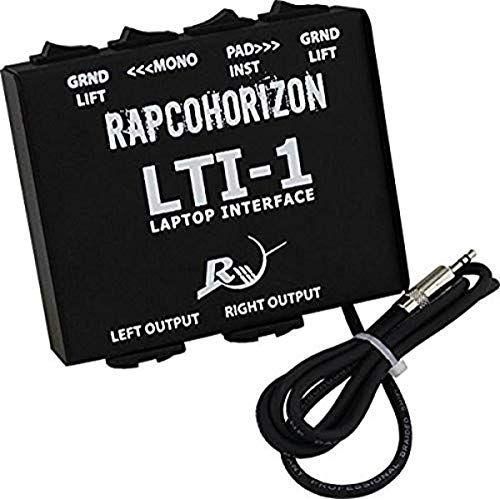 Rapco Horizon LTI-1 Stereo Laptop Interface Box - Image 4