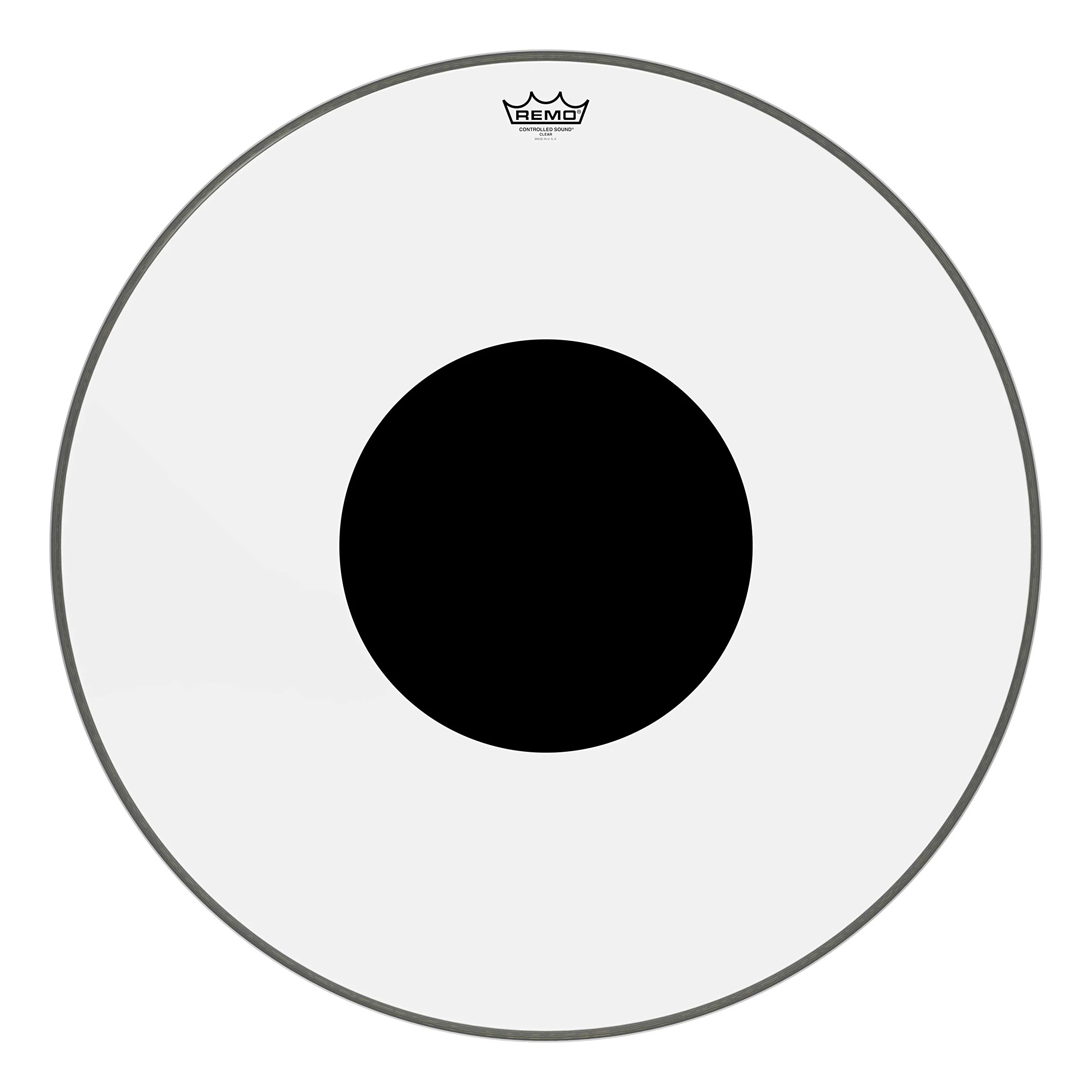 Remo Controlled Sound Clear Black Dot™ Drumhead - Image 11