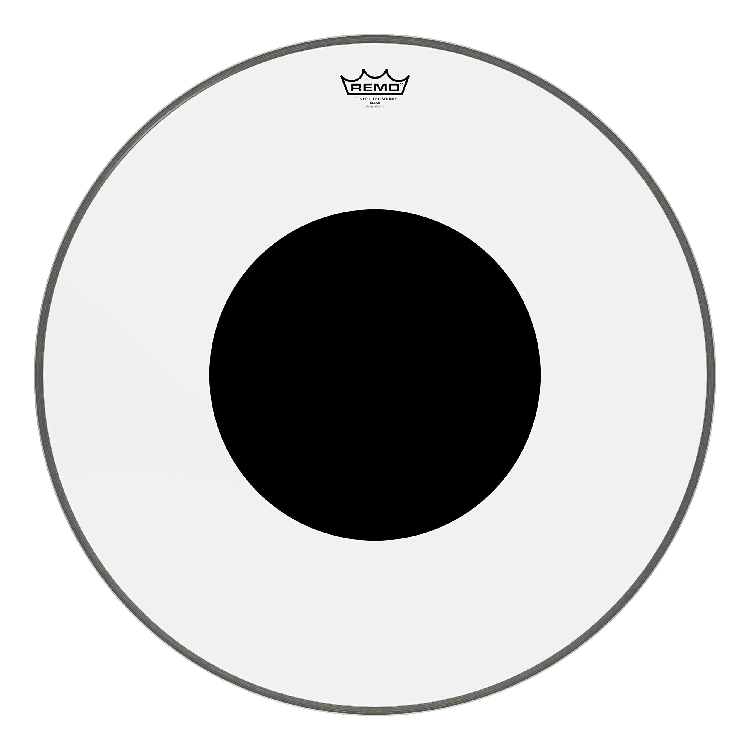 Remo Controlled Sound Clear Black Dot™ Drumhead - Image 4