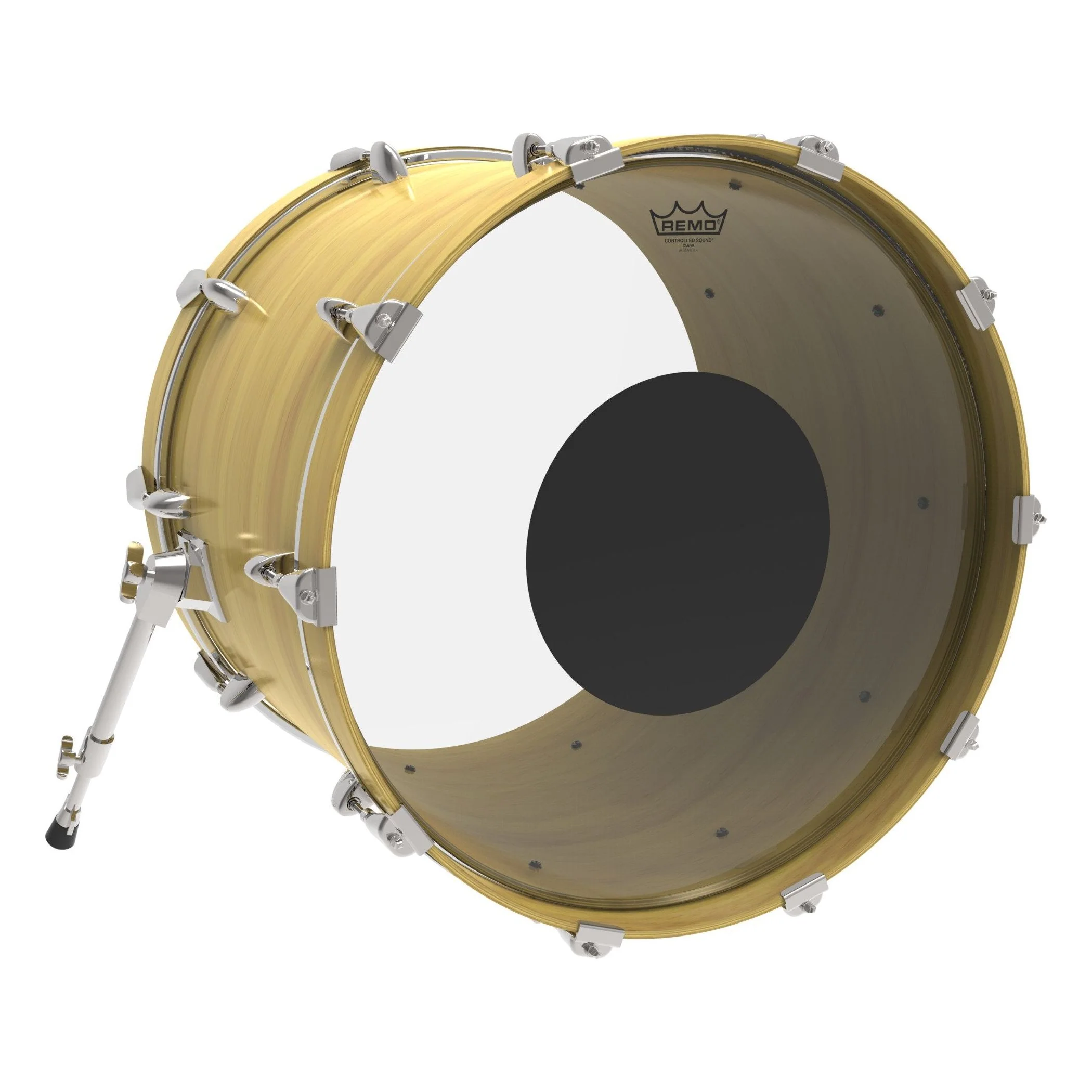 Remo Controlled Sound Clear Black Dot™ Drumhead - Image 9