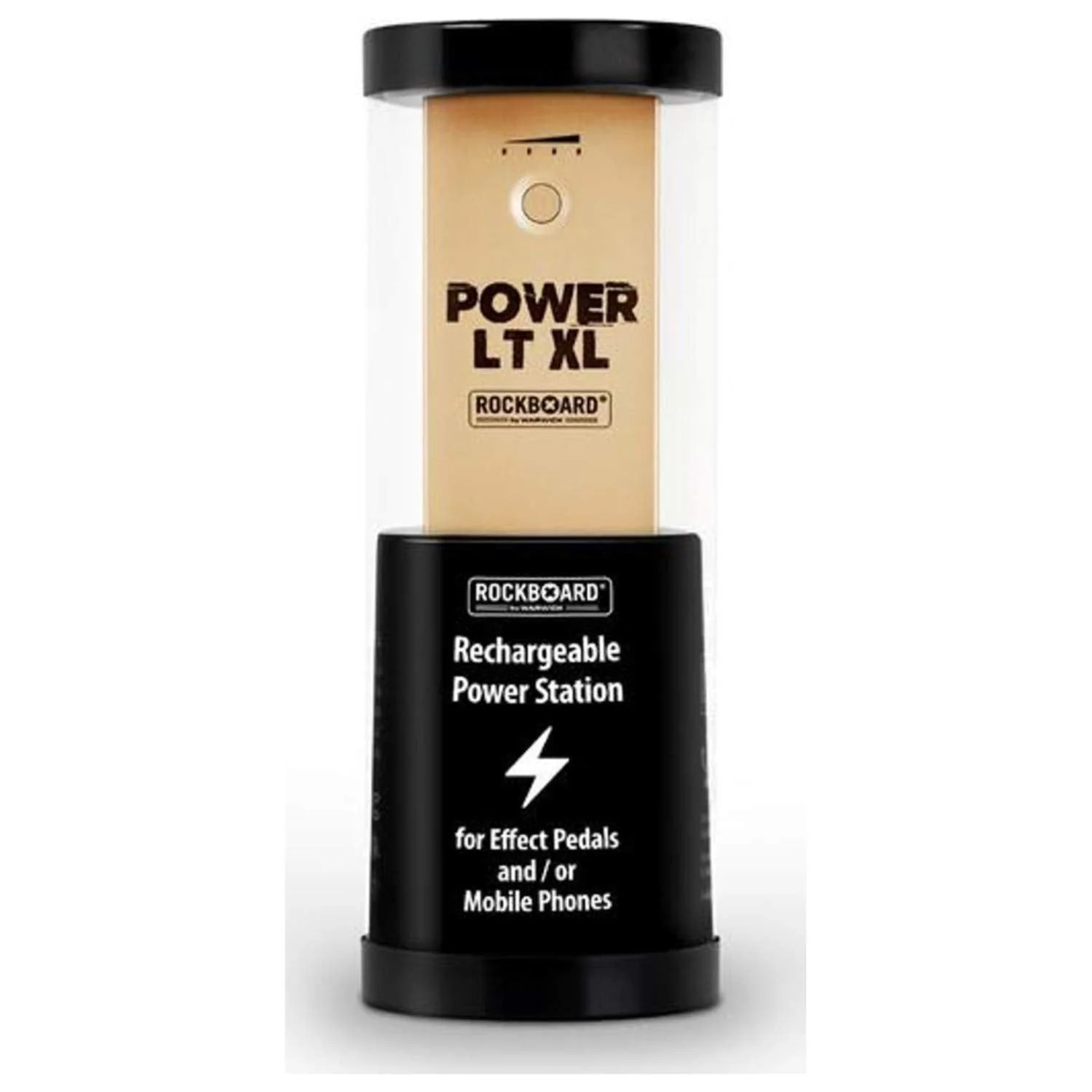 Rockboard Power RBO LT XL Rechargeable Power Supply for Guitar Effects (Gold) - Image 3