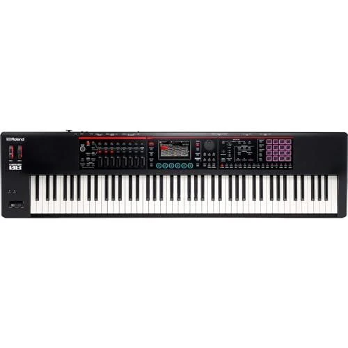 Roland FANTOM-08 Synthesizer Keyboard Bundle w/Roland RPU-3 Pedal Unit and Liquid Audio Polishing Cloth - Image 6