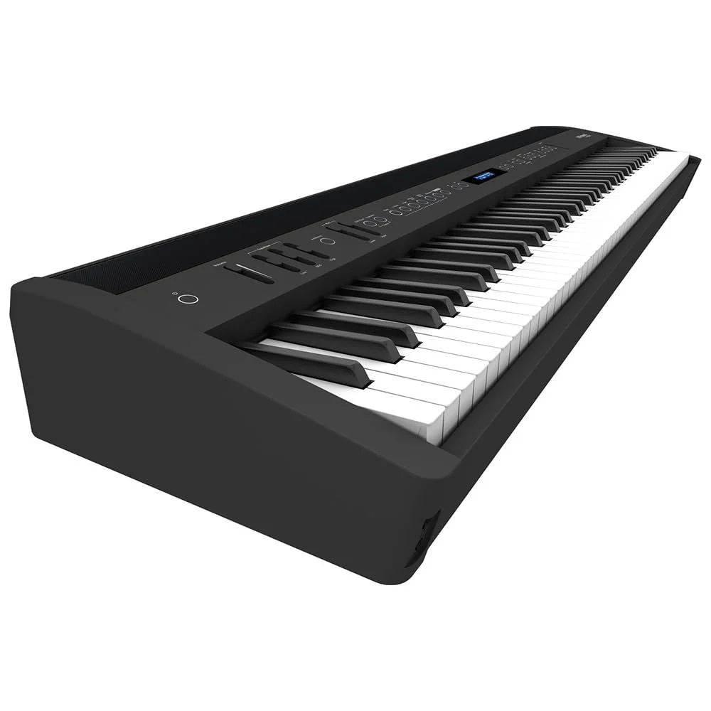 Roland FP-60X Digital Piano Black Bundle with Sustain Pedal & Polishing Cloth – Portable 88-Key Piano with SuperNATURAL Sound Engine, Bluetooth Connectivity & Built-In Stereo Speakers - Image 3