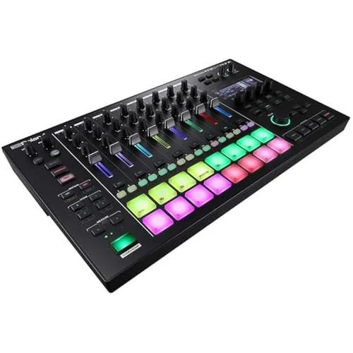 Roland MC-707 8-Track Groovebox Bundle w/Roland RMIDI-B10 Black Series MIDI Cable and Liquid Audio Polishing Cloth - Image 3
