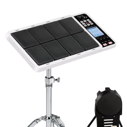 Roland OCTAPAD SPD-30 Digital Percussion Pad Bundle with 10ft Roland MIDI Cable-Black Series, 10ft Pig Hog Instrument Cable and Instrument Polishing Cloth - Versatile Percussion Pad for Performers - Image 5
