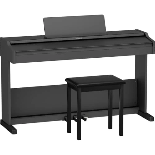 Roland RP107 Digital Compact and Affordable Home Piano with Traditional Upright Styling | Perfect for Beginners |Onboard Bluetooth & More,Black - Image 5