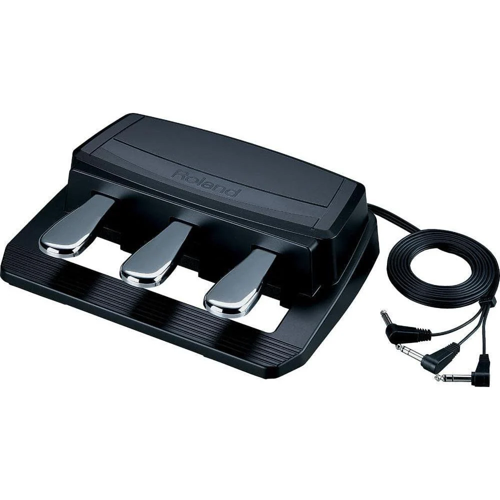 Roland RPU-3 Electronic Keyboard Pedal or Footswitch, 3 Pedal - Image 4