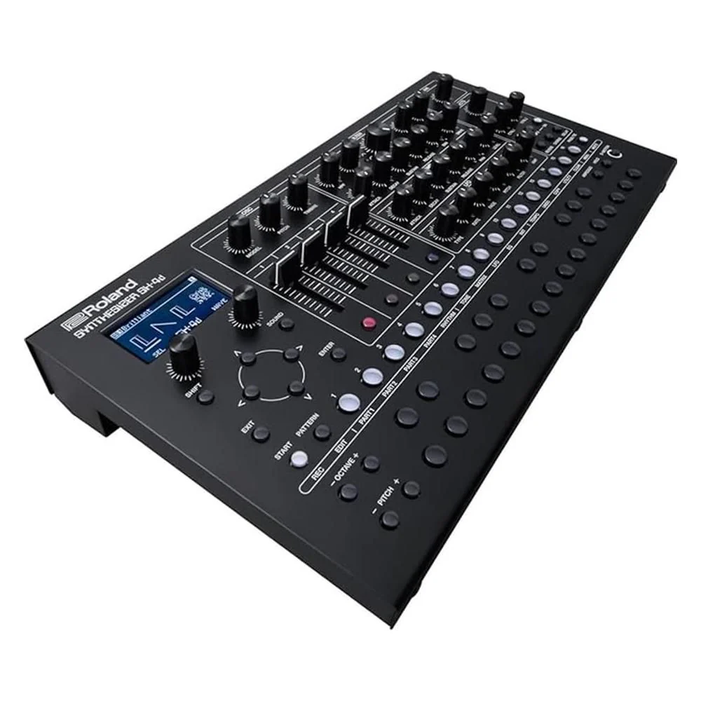 Roland SH-4D Desktop Synthesizer Bundle w/Roland RMIDI-B10 Black Series MIDI Cable and Liquid Audio Polishing Cloth - Image 4