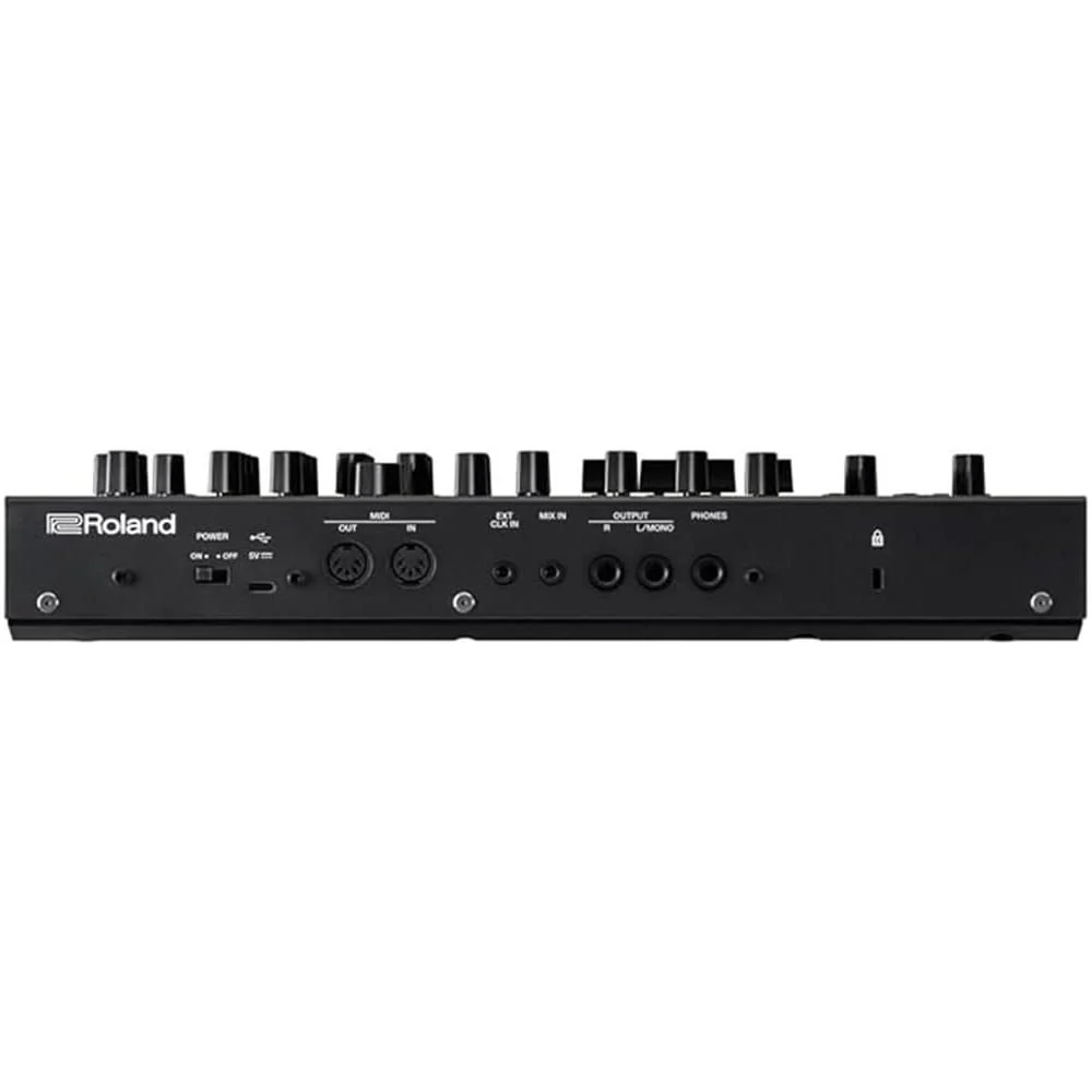 Roland SH-4D Desktop Synthesizer Bundle w/Roland RMIDI-B10 Black Series MIDI Cable and Liquid Audio Polishing Cloth - Image 6