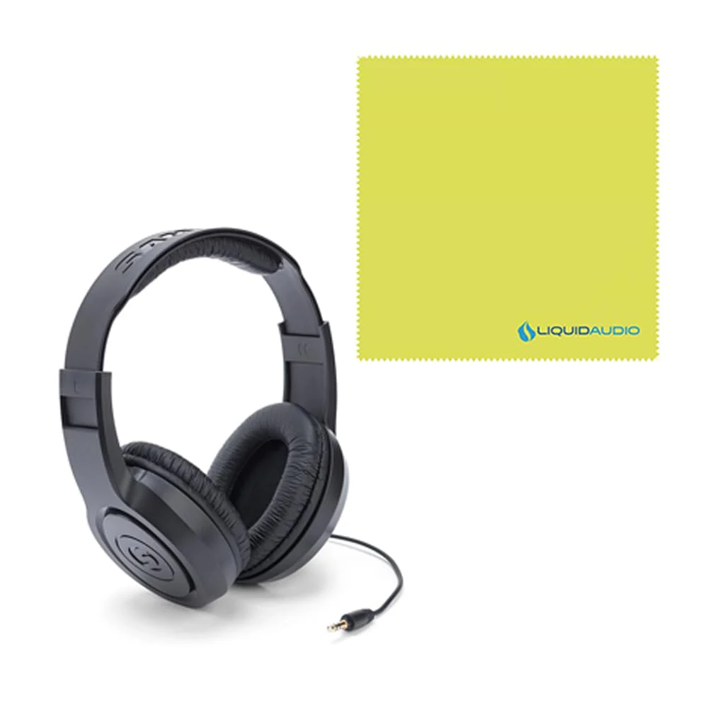 Roland TR-6S Rhythm Performer Bundle w/Samson SR350 Over-Ear Stereo Headphones and Liquid Audio Polishing Cloth - Image 2