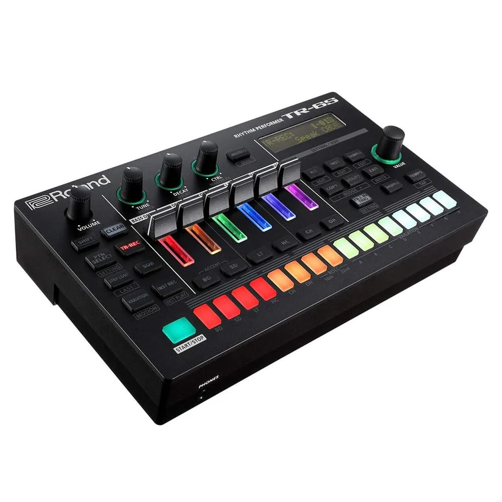 Roland TR-6S Rhythm Performer Bundle w/Samson SR350 Over-Ear Stereo Headphones and Liquid Audio Polishing Cloth - Image 3