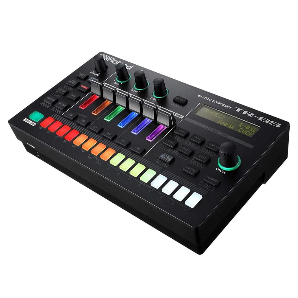 Roland TR-6S Rhythm Performer Bundle w/Samson SR350 Over-Ear Stereo Headphones and Liquid Audio Polishing Cloth - Image 7