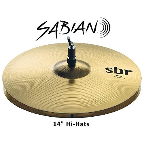 SABIAN 14" SBr Hi-Hats - Image 2