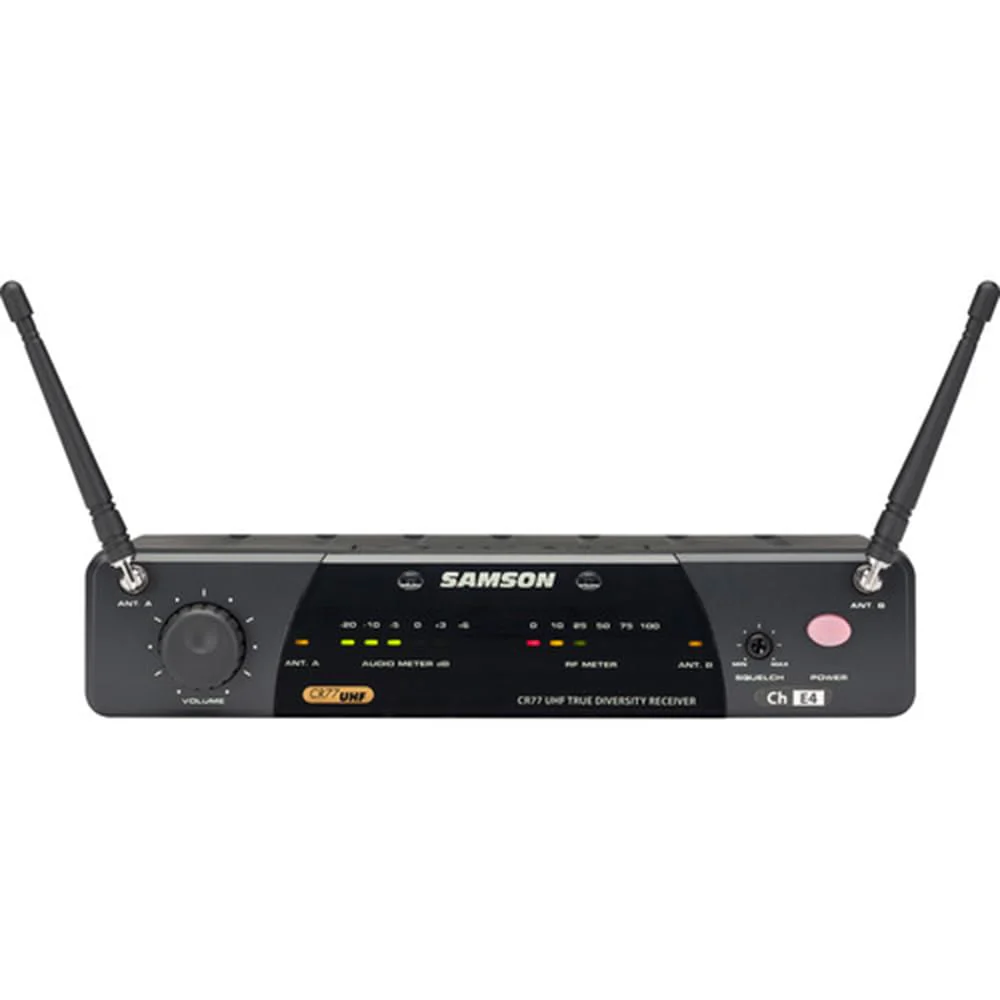 Samson Airline 77 AH7 Fitness Headset Wireless System Channel K4 (477.525 MHz) Bundle with 5 Windscreens and Polishing Cloth – Fitness Instructor Microphone Headset System - Image 5