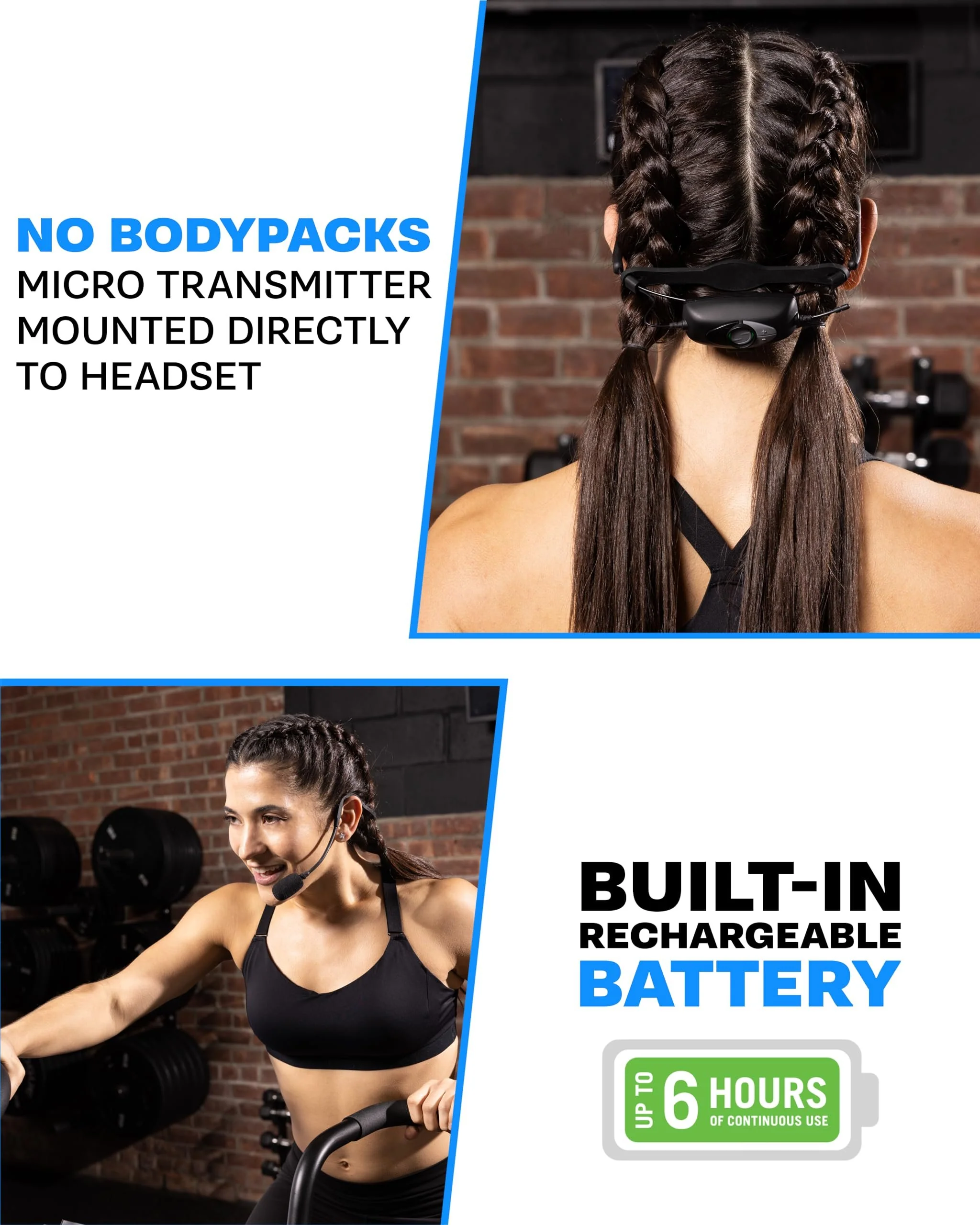 Samson AirLine XDm Headset Wireless Microphone System For Fitness Instructors - Image 3