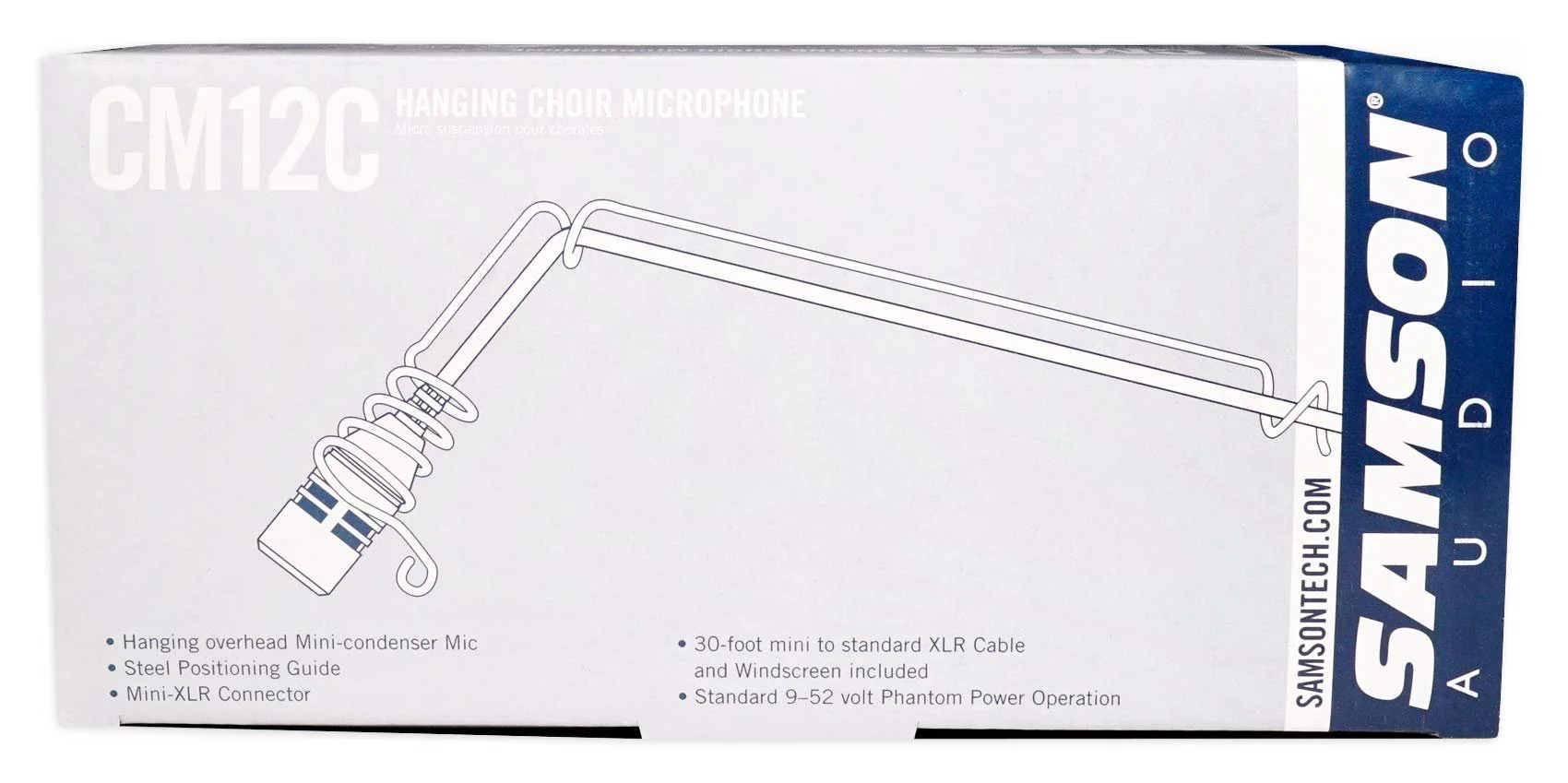 SAMSON CM12C Hanging Choir Microphone - Image 7