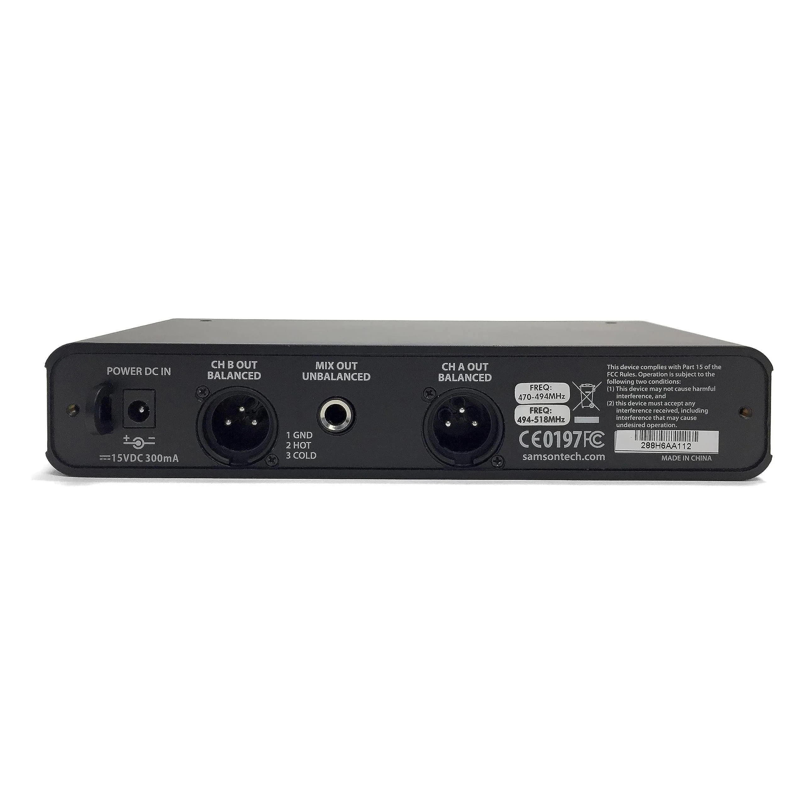 Samson Concert 288 Presentation Dual-Channel Wireless System (Channel H) - Image 5