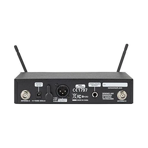 Samson Concert 99 Guitar Frequency-Agile UHF Wireless System with GC32 Guitar Cable (D Band) - Image 3